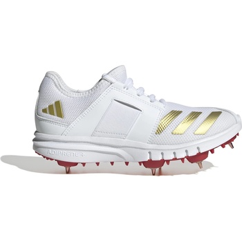 Image 1 of Adidas Детски крикет обувки Adidas Unisex Kids' Howzat Cricket Spikes - White/Red