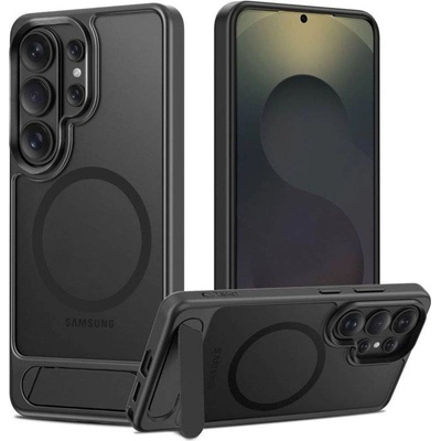 Tech-Protect Magsafe Калъф с Поставка за Samsung S26 Ultra, Tech-Protect Magrack Case, Черен (5906302390908)