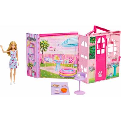 Mattel Barbie Weekend Sada domčekom s bábikou
