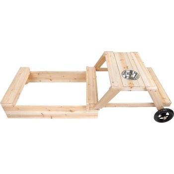 small foot Пясъчник с пейки 3в1