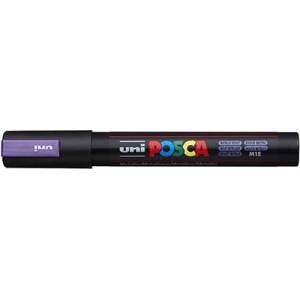 uni Декоративен маркер, 1, 8-2, 5 мм, UNI "Posca PC-5M", метална лила 286872000 (286872000)