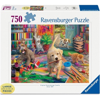 Ravensburger Пъзел Ravensburger от 750 XXL части - Сладки майстори (16801)