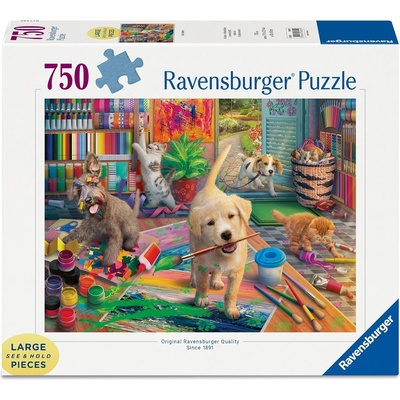 Ravensburger Пъзел Ravensburger от 750 XXL части - Сладки майстори (16801)