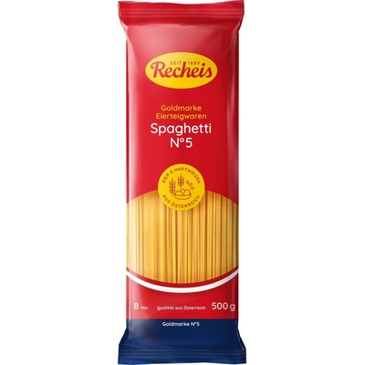 Recheis Goldmarke těstoviny Spaghetti No.5 0,5 kg