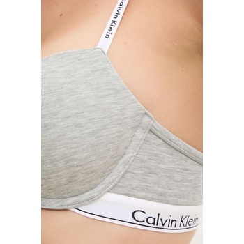 Calvin Klein Underwear Сутиен Calvin Klein Underwear в сиво с меланжов десен 000QF7936E (000QF7936E)