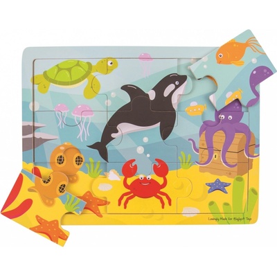 Bigjigs puzzle mořský svět