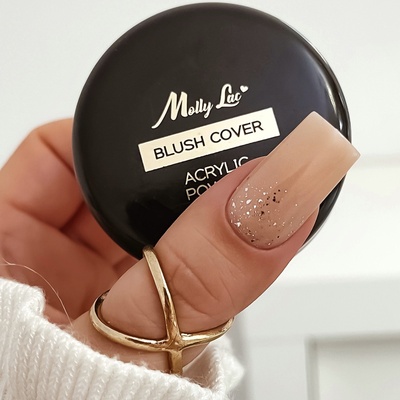 MollyLac akrylový prášok Acrylic Powder Blush Cover 15 g