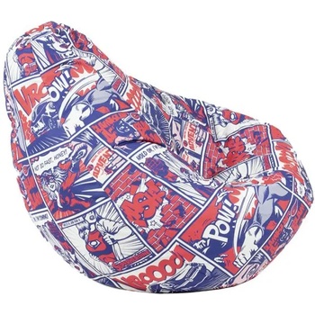 Image 1 of Pufrelax Калъф за пуф круша, 320л. , Nirvana Grande - Pop Art, (Не съдържа пълнеж), водоустойчив, принт