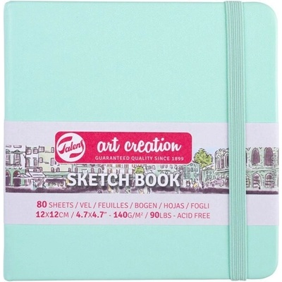 Talens Art Creation Sketchbook v pevnej väzbe Fresh Mint 12 x 12