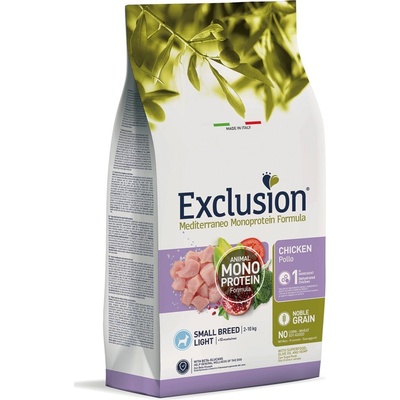 Exclusion Light Chicken Small Breed 500 g