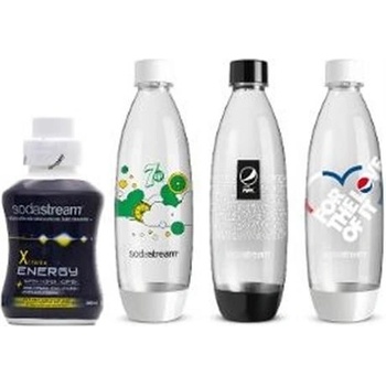 SodaStream Fuse Pepsi TriPack 1 l + Energy 500 ml