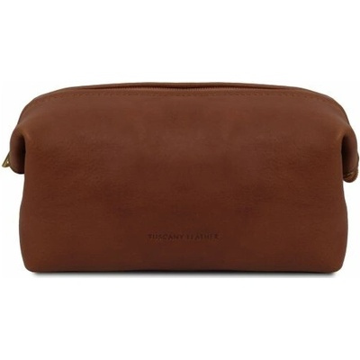 Tuscany Leather kozmetická taška smarty hnedá