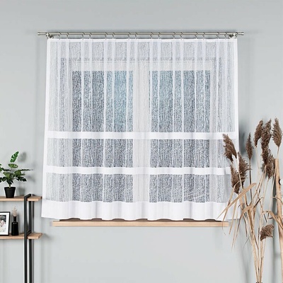 decoDoma Žakárová záclona VIKTORIA rovná 310 x 160 cm – Zboží Mobilmania