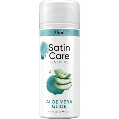Gillete Satin Care Sensitive skin gél na holenie 75 ml