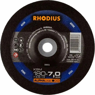 Rhodius Brúsny kotúč 180 x 7,0 x 22,23 mm 200056