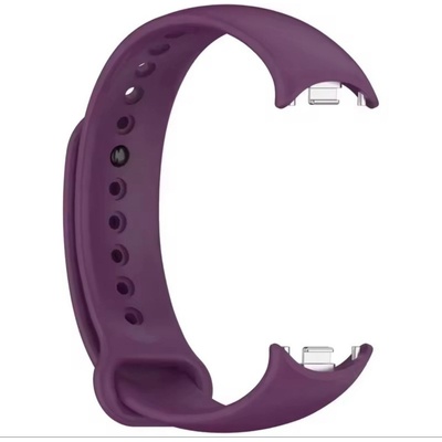 Planet Tech Каишка за Xiaomi Mi Band M8, M9, M10 фитнес гривна, Лилава (MiBand8-22)