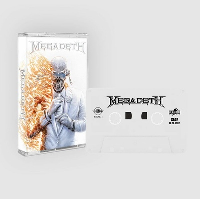 Megadeth - Megadeth White Music Cassette MC