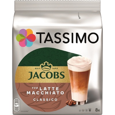 Douwe Egberts Tassimo Latte Macchiato 16 капсули (8 напитки)
