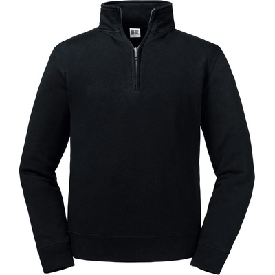 Russell Mikina 270M s 1/4 zipem COT10270M00204-black černá