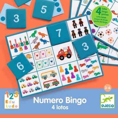 DJECO Hra Bingo 4 ks – Hledejceny.cz
