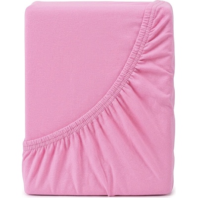 4Home jersey prestieradlo Ideál ružová 100x200