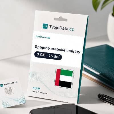 eSIM SAE 3 GB / 14 dní
