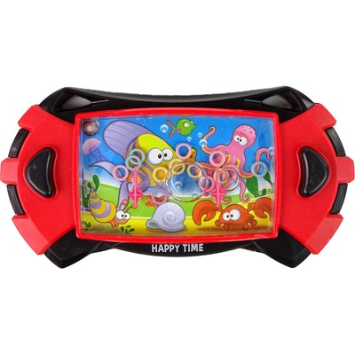 Lean Toys Vodná hra morské zvieratá červená