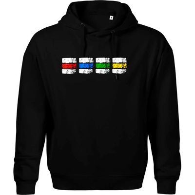 Turistické značky všechny Oversized Moon kratší + širší černá