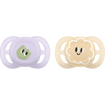 Philips Залъгалки Philips Avent Ultra Start - 0-2 м, с кутийка, 2 броя, очички, за момиче, new (SCF075/13)