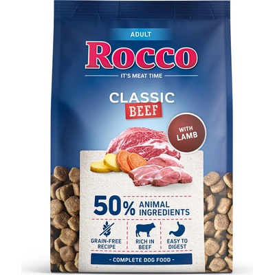 Rocco Adult Classic hovädzie s jahňacím 2 x 10 kg