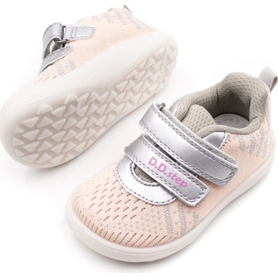 D.D.Step detské barefoot tenisky 093 pink