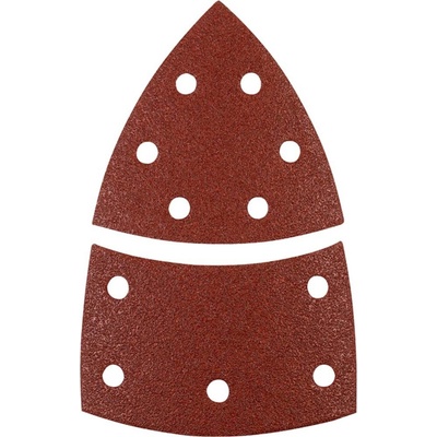 kwb 496118 brúsny papier pre delta brúsky Zrnitosť 180 (d x š) 62, 93 mm, mm x 100 mm 5 ks