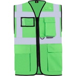 Korntex hi-vis kxmf berlin / Светлоотразителна многофункционална жилетка - неоново зелена xl (76kxmf08604)