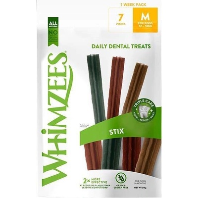 Whimzees WHIMZ Dental Stix M 7 x 30 g