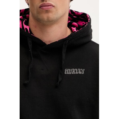 Hurley Суичър с качулка мъжки от памук BUBBLE (MFTEUMT0002)