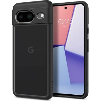 Spigen Противоударен Калъф за GOOGLE Pixel 8, SPIGEN Ultra Hybrid Case, Черен (ACS06280)