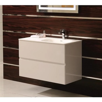 Inter Ceramic Конзолен PVC шкаф ICP 9060 R /ДЯСНО КОРИТО/ с умивалник, 90x46x60см (9060 R /ДЯСНО КОРИТО/)