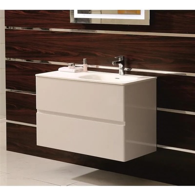 Inter Ceramic Конзолен PVC шкаф ICP 9060 R /ДЯСНО КОРИТО/ с умивалник, 90x46x60см (9060 R /ДЯСНО КОРИТО/)