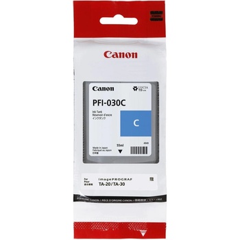 Canon Касета за Canon imagePROGRAF TM-240 Cyan - 3490C001AA - Canon PFI-030, Заб. : 55ml капацитет (3490C001AA)