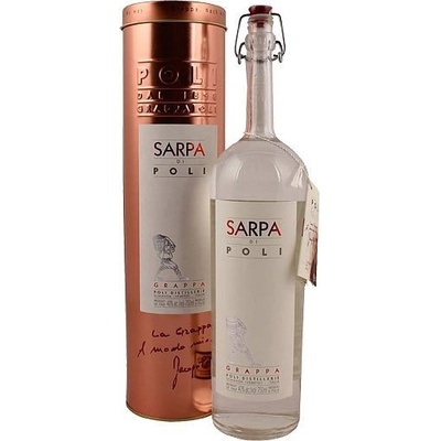 Jacopo Poli Grappa Sarpa Di Poli 40 % 0,7 l (tuba)