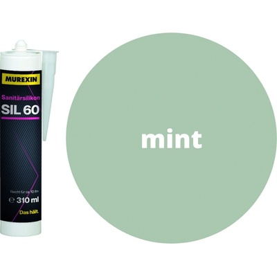 Murexin SIL 60 Sanitárny silikón 310 g mint