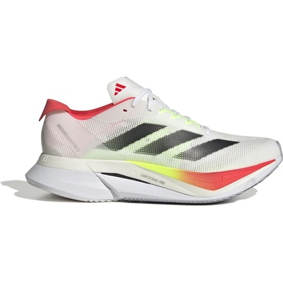 adidas Дамски маратонки Adidas Adizero Boston 12 Road Running Shoes Womens - FTWWHT/CBLACK/L