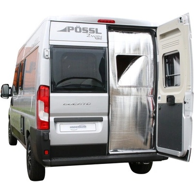 Hindermann pre vysoké zadné dvere s výrezom na okno pre Fiat Ducato a VW Crafter