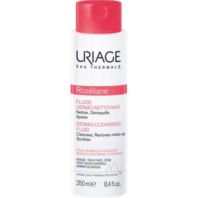 Uriage Roseliane Почистващ флуид за чувствителна кожа, 250 ml