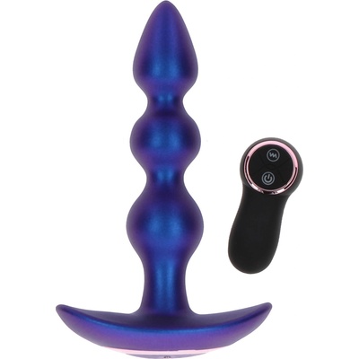 ToyJoy Смели вибриращи анални топки с мъниста и дистанционно (16 см)