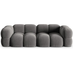 Cosmopolitan Design Сив кадифен диван 250 cm Loretto - Cosmopolitan Design (COS_4S_120_F1_LORETTO6)