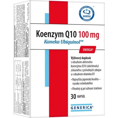 Generica Koenzym Q10 100 mg 30 kapsúl