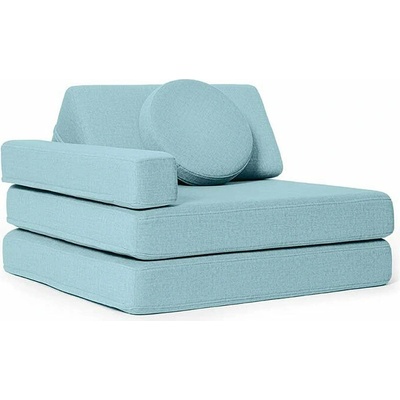SHAPPY Detské rozkladacie penové kreslo SHAPPY ORIGINAL Sky Blue