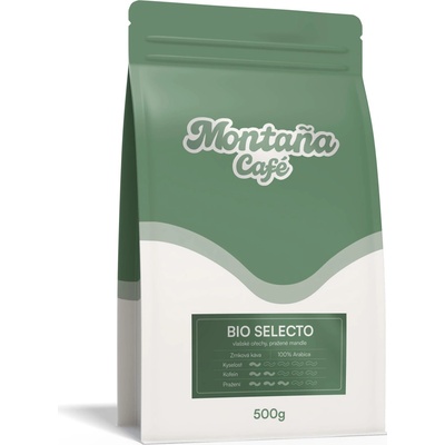Café Montaña Bio Selecto mletá Moka konvička 1 kg