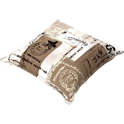 Doppler Living polštář hnědý 45x45